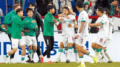 매번 강등 걱정하던 대전 시티즌, 올시즌 1위 선두질주